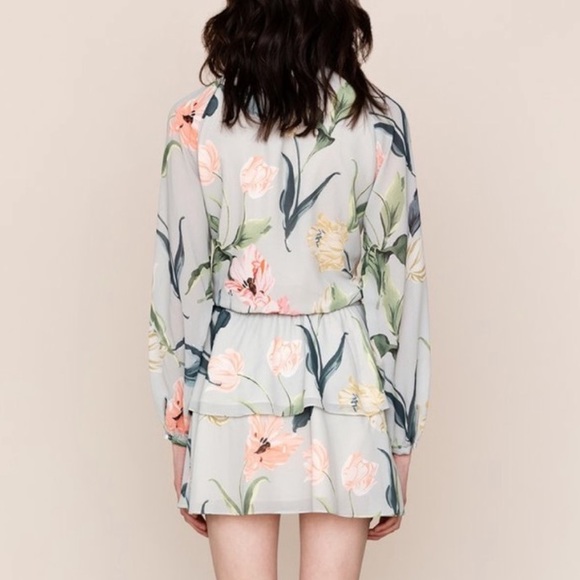 Yumi Kim NWT Mock Neck Floral Class Act Dress - Picture 5 of 15